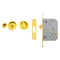 KIT POUR PORTES COULISSANTES finition chrome satiné