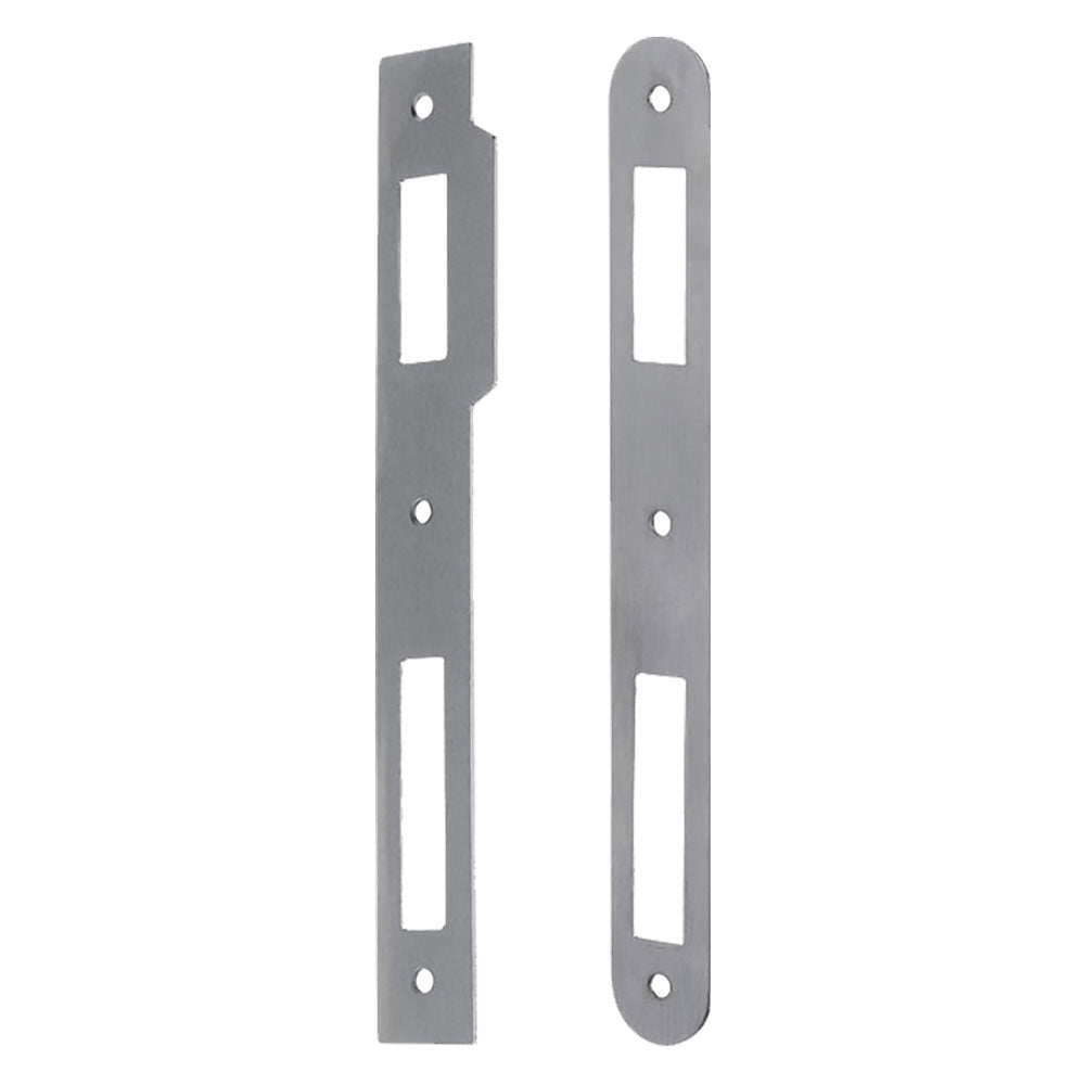 CONTROPIASTRA PER SERRATURA 'PATENT' B.T. ottonato verniciato - interasse 70 mm