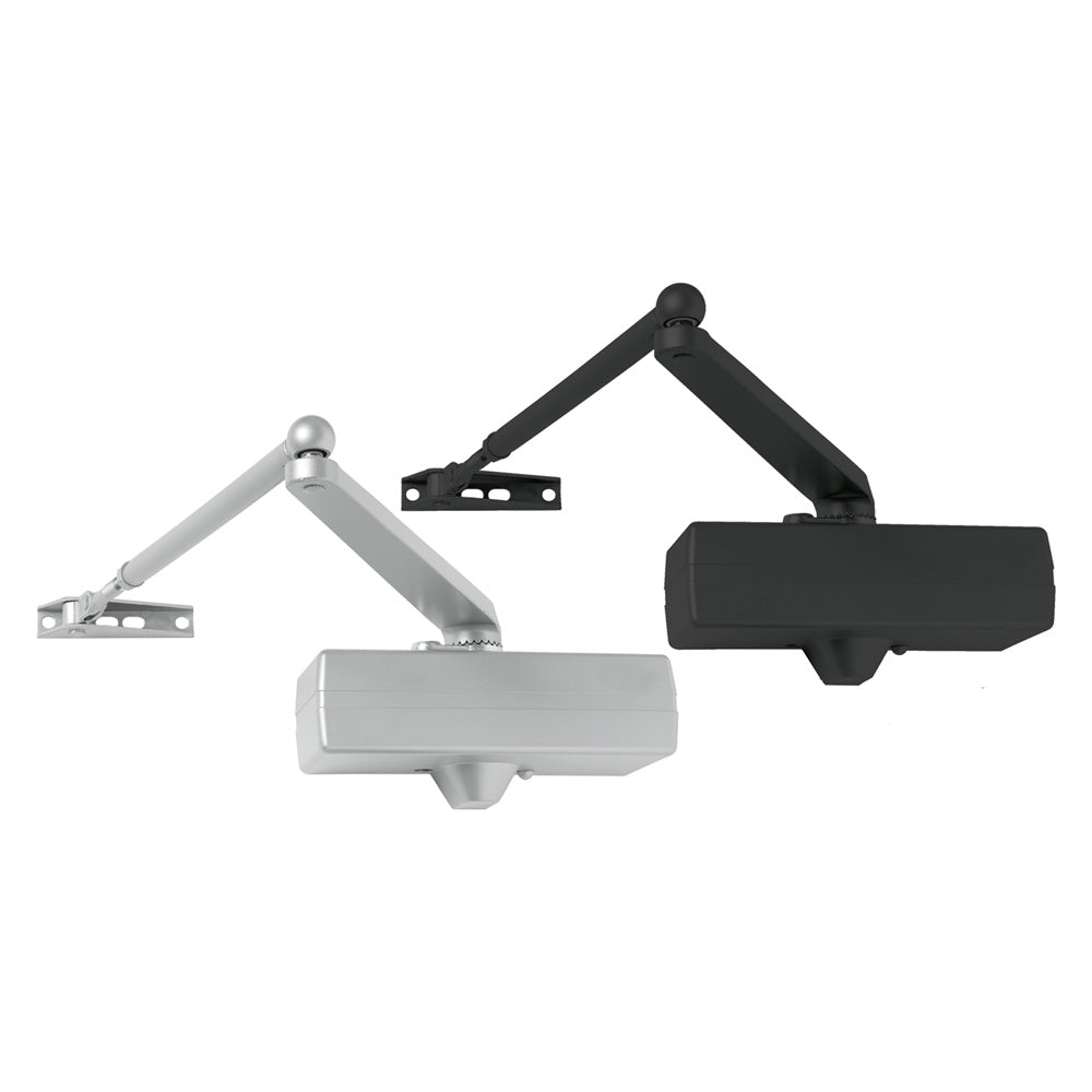 FERME-PORTE EN APPLIQUE "MAB564" coloris noir