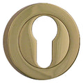 BOUCHE RONDE mm 45 - chrome satiné