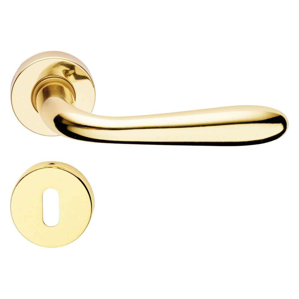 POIGNÉE « GOCCIA » chrome satiné