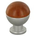 BOUTON DE MEUBLE SPHÉRIQUE EN BOIS/LAITON ART. 735 mm 18 frêne