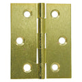 CHARNIÈRE FRAISÉE PLATE HxL mm 60x50 - bronzée