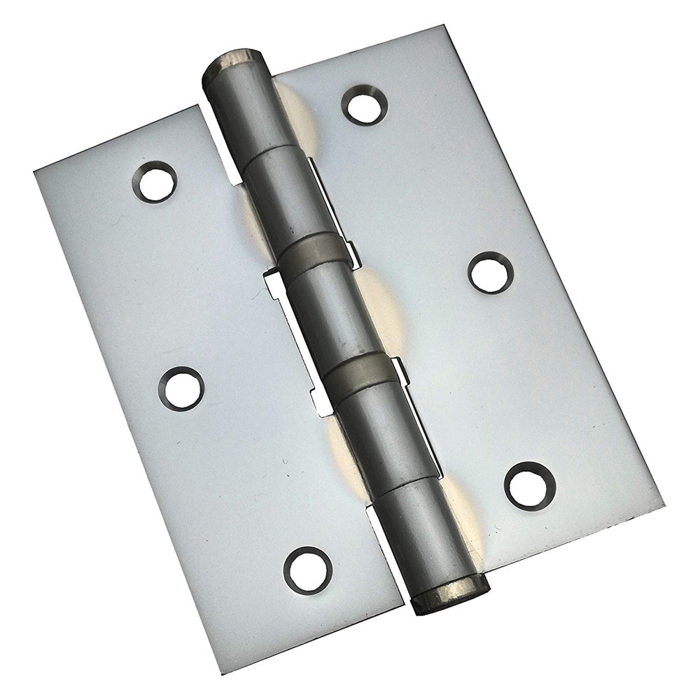 CHARNIÈRE À ROULEMENTS CHROME SATINÉ 90 x 75 mm - ép. 2,5