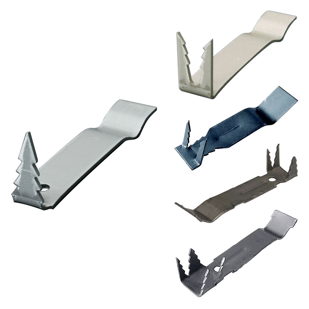 FENSTERFLÜGELHAKEN Nr. 2 Spitzen – 110 x 18 x 1,8 mm – 25 Stück x ca. kg