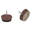PATINS GLISSE MEUBLE FEUTRE 26 mm - couleur marron