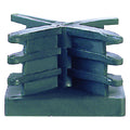 Gerippte Kappe 25 x 25 mm
