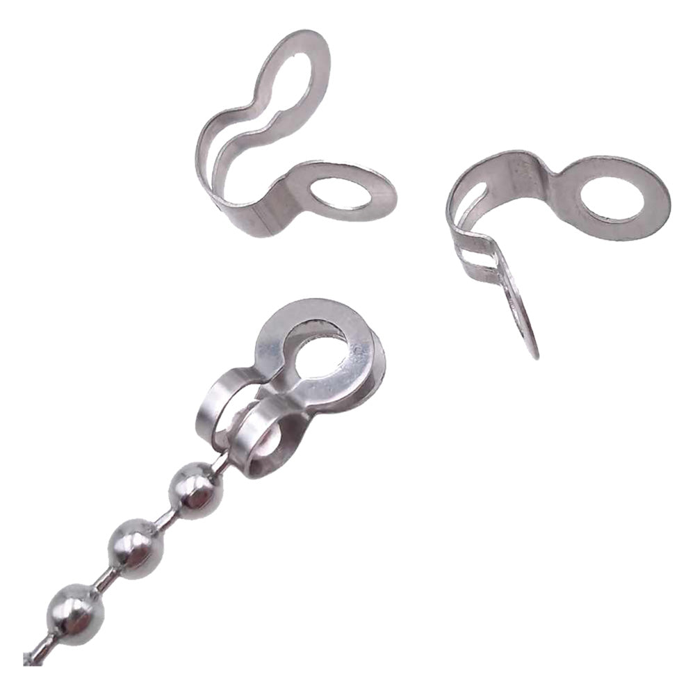 'EASY'-Endstück für Kette Ø 3,6 mm / Packung mit 25 Stück - vermessingt