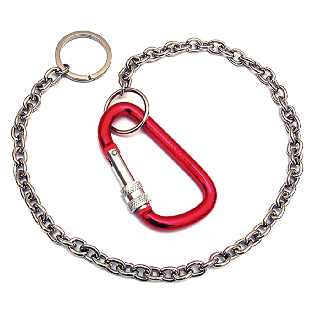 KARABINERHAKEN MIT KETTE Großer Typ mit Kette 45 cm