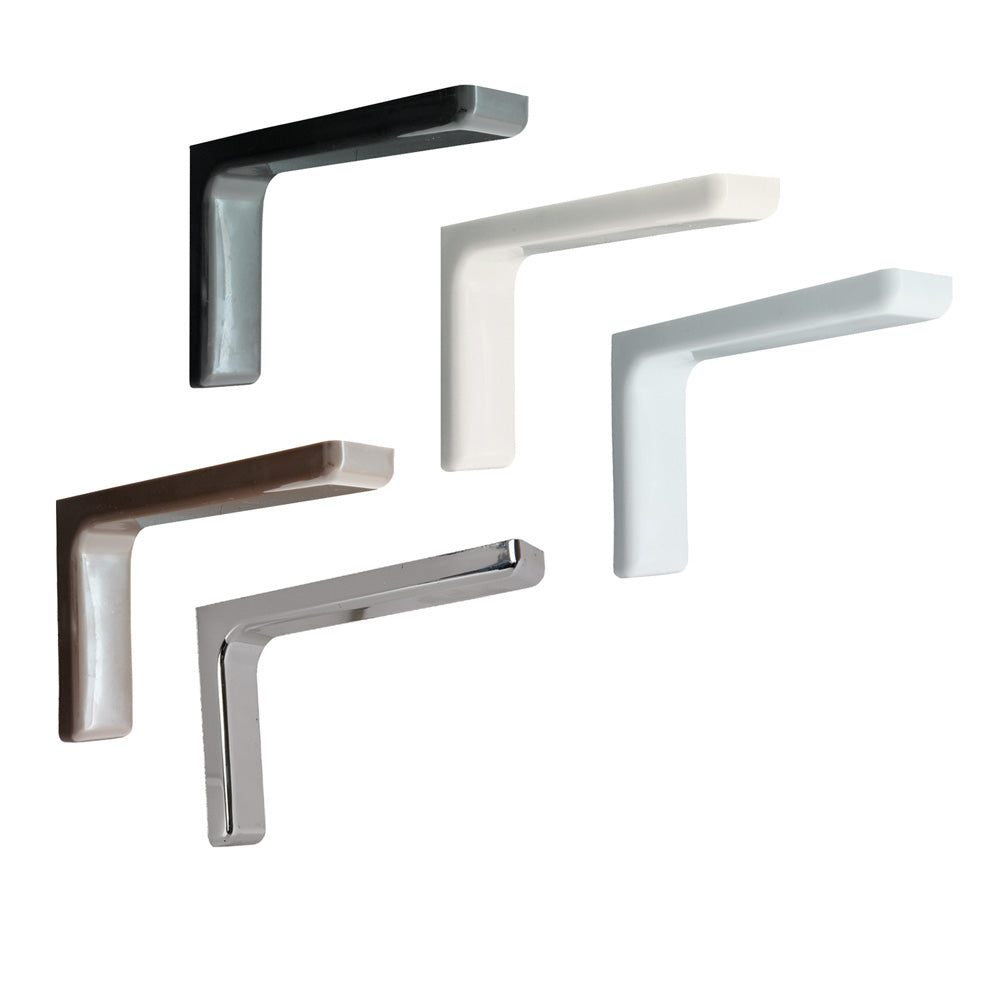 SUPPORT D'ÉTAGÈRE POUR MEUBLE 12 cm noir