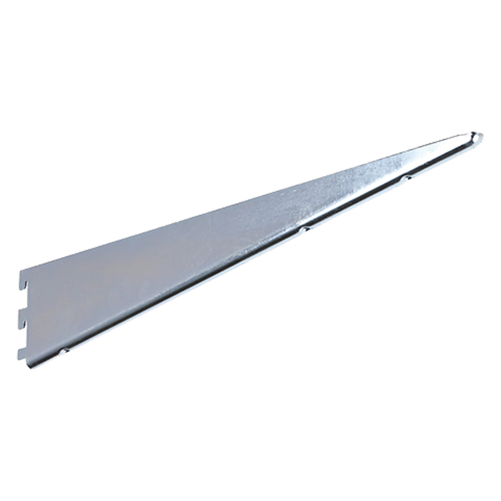SUPPORT D'ÉTAGÈRE À 3 DENTS POUR PROFIL LINÉAIRE ART.2770 50 cm - capacité 85 kg peint blanc