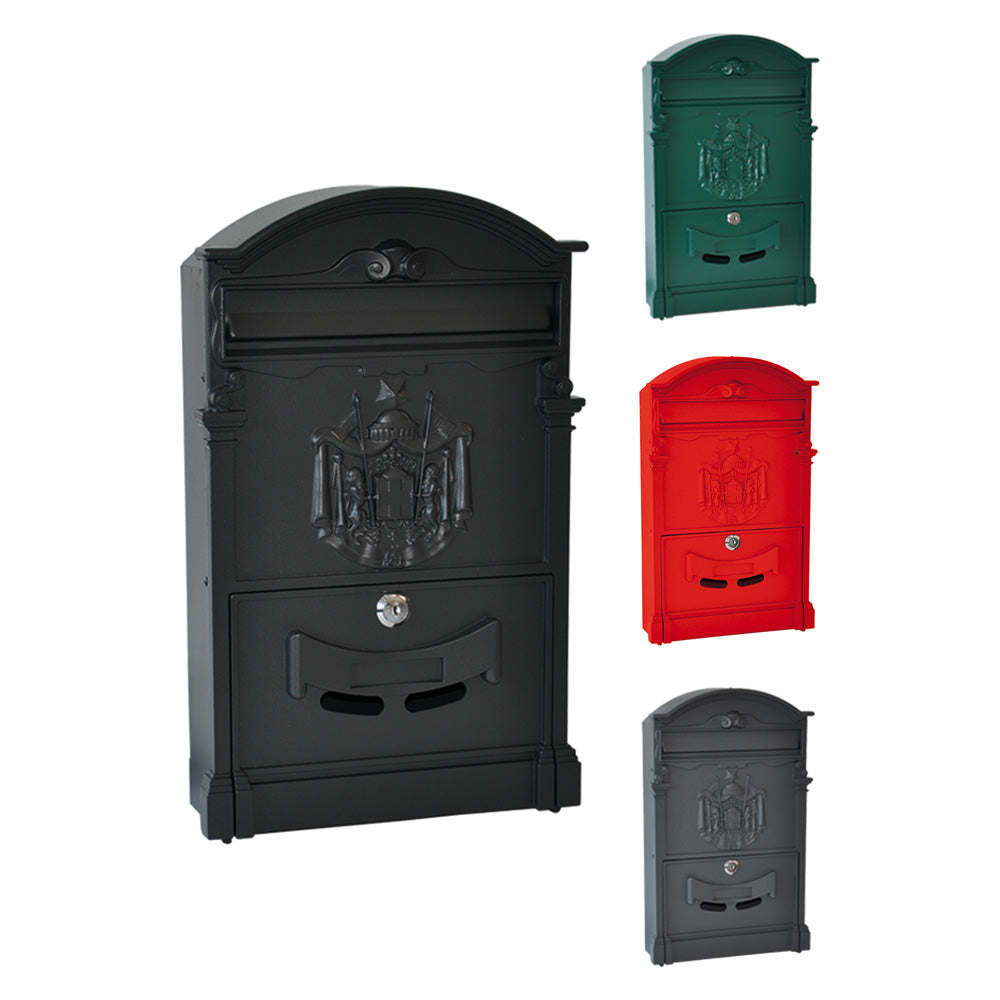 BRIEFKASTEN "RESIDENCE" schwarz