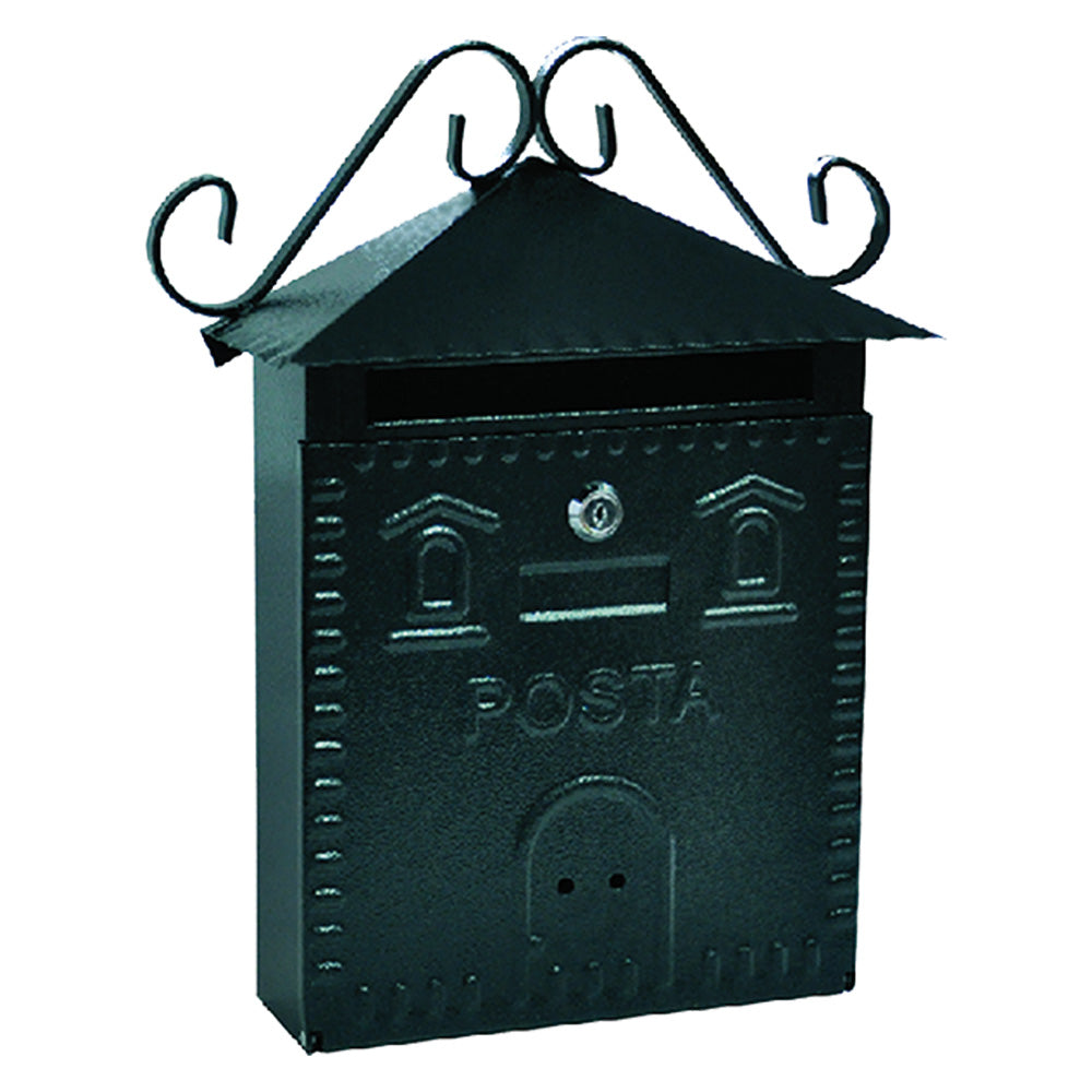BOÎTE AUX LETTRES 30 x 10 x H 36 cm - cuivre anthracite