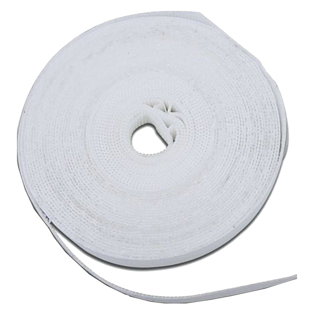 BANDE AUTOAGGRIPPANTE 'BOUCLE' À COUDRE EN VELCRO DA2010 - H. 20 mm x 50 m - blanc
