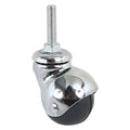 ROULETTE POUR MEUBLE ART.165/B ø 30 - tige mm 8 x 15 - noire