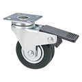 ROULETTE POUR MEUBLE ART.160BIS ø 40 platine mm 40 x 40