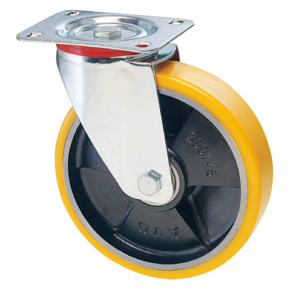 RUOTA PER CARRELLI ART. 22 ø mm 125 x 25 port. kg  170