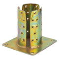 SUPPORT POUR POTEAUX RONDS ART.922 Ø 122 mm - base 150 x 150
