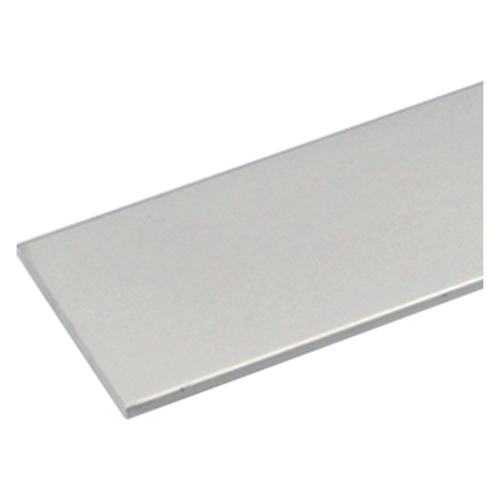FLACHPROFIL FÜR HEIMWERKER 30x2 mm - 1 m, silberfarben