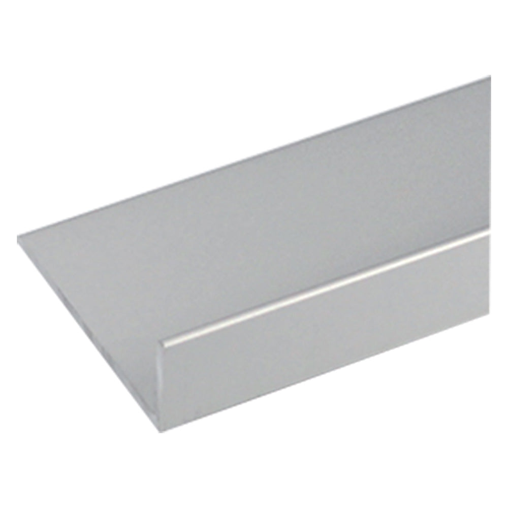 PROFILÉ EN L DE BRICOLAGE 40 x 15 x 1,5 mm - 1 m, couleur argent
