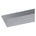 PROFILÉ EN L DE BRICOLAGE POUR FAUX PLAFONDS mm 30 x 15 x 1 - 2 m argent brillant