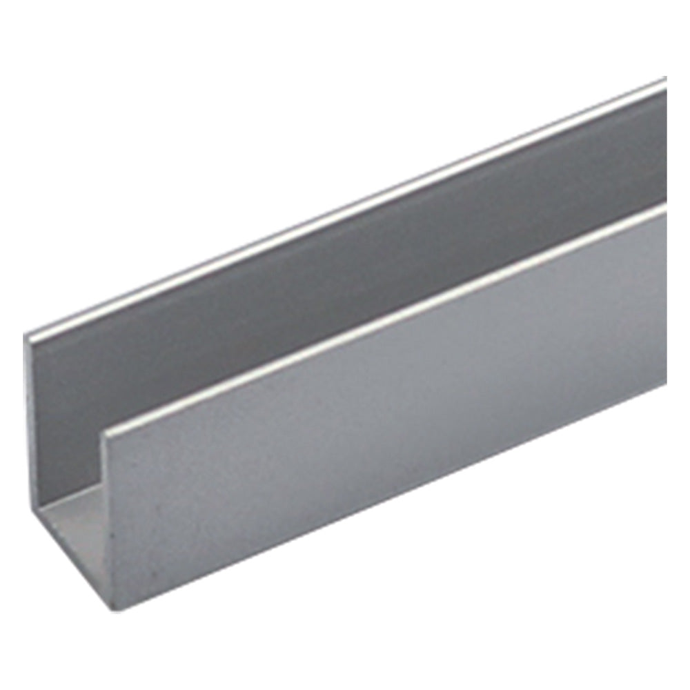 PROFILÉ BRICOLAGE TYPE « U » mm 8 x 8 x 1 - 1 m col.argent
