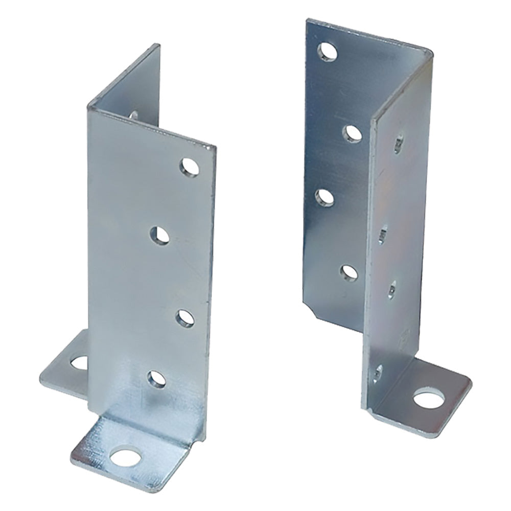 SUPPORT DE POTEAU 45 x 45 x 130 mm - ép. 2,5