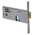 SERRURE ÉLECTRIQUE À ENCASTRER POUR ALUMINIUM ART. 14510 E80 façade mm 16 / entraxe mm 67