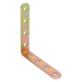 ÉQUERRES DE RENFORT 90° LOURDES ART.768 mm 150 x 150 - 12 trous