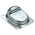 ARRESTO PER CANCELLI A BATTENTE ART.166  tipo grande - mm 160 x 130 - h.48