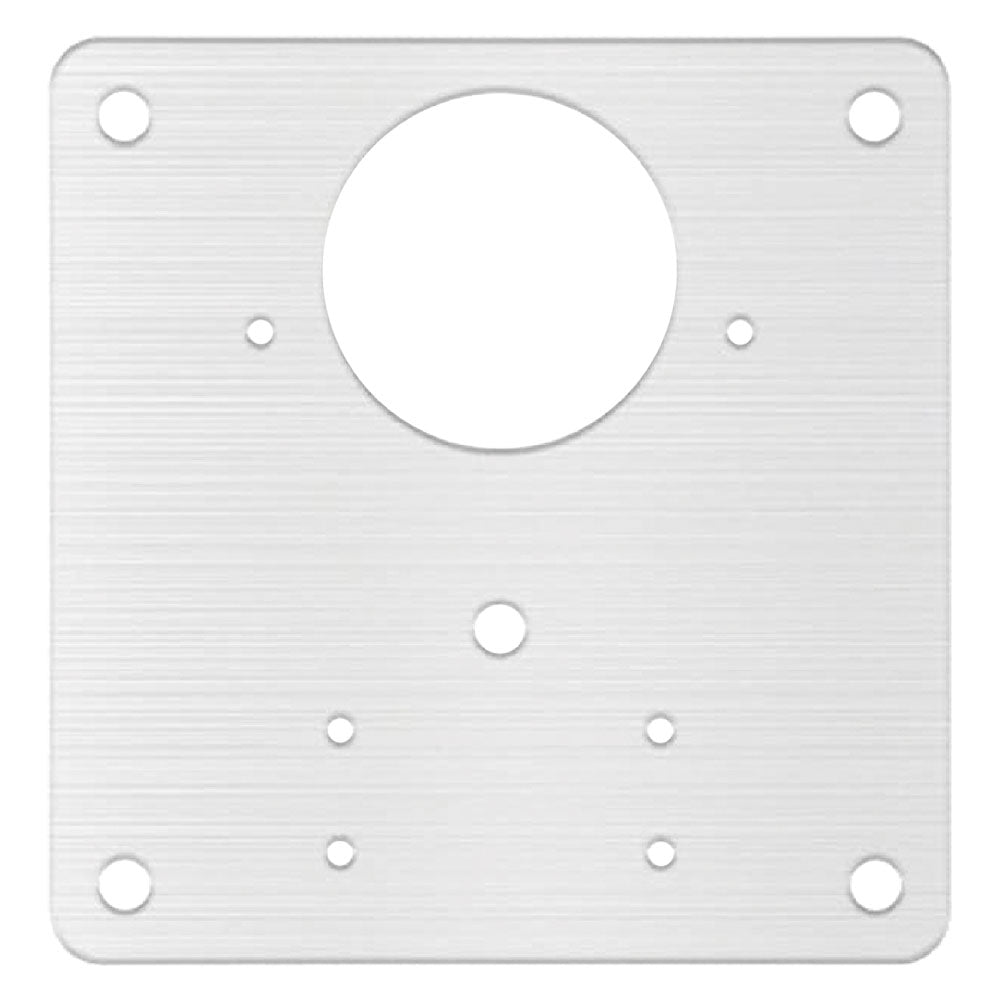 REPARATURPLATTE 'JOLLY' mm 90 x 90 - St. 0,8 - Loch Ø 35 mm