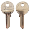CLÉ EN LAITON NICKELÉ '020079' longueur 24,3 mm - 4 goupilles