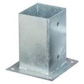 SUPPORTO PER PILASTRI ART.799 mm 91 x 91 (bicchiere) - 150 x 150 (piastra)