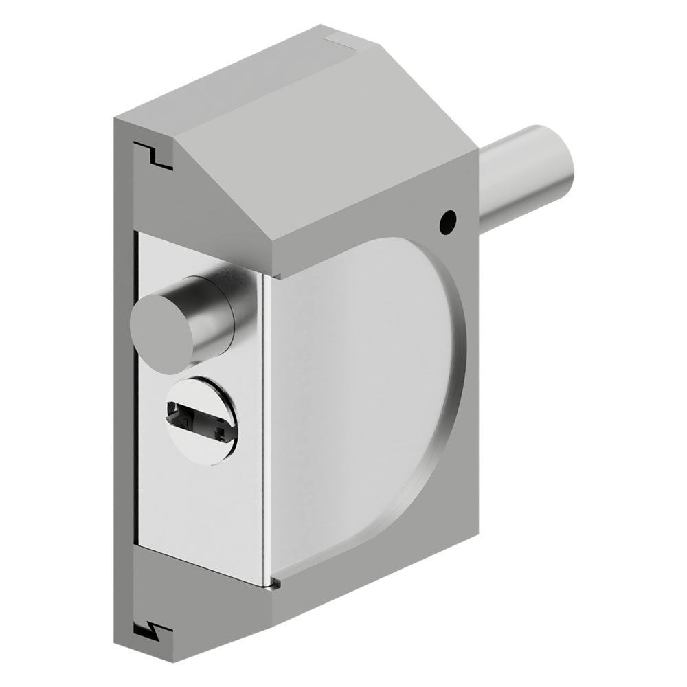 FERMETURE DE SÉCURITÉ POUR RIDEAUX MÉTALLIQUES « RIF06 » aluminium argent