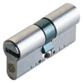 Profilzylinder modular Serie 'EVO K22 TOP' 26+10+26 = 62 (31+31) mm satiniert verchromt