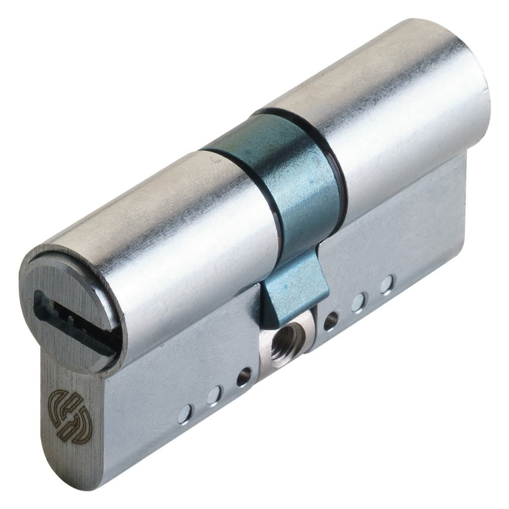 PROFILZYLINDER MODULAR SERIE 'EVO K22 TOP' mm 26+10+46 = 82 (31+51) satinchrom