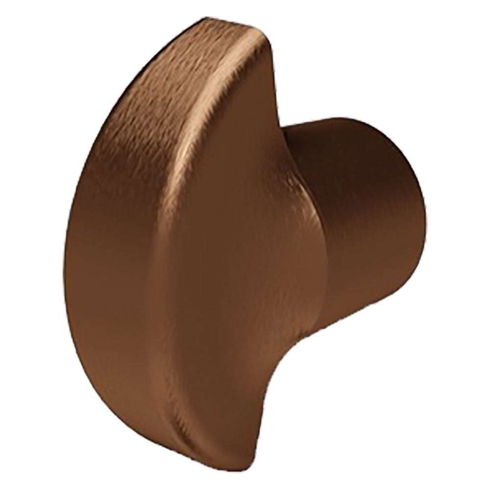 BOUTON DEMI-LUNE POUR CYLINDRE anodisé bronze