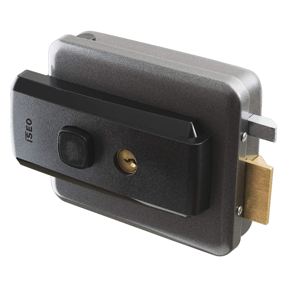 SERRURE ÉLECTRIQUE EN APPLIQUE POUR BOIS ART. 52N ambidextre - E50-60-70-80