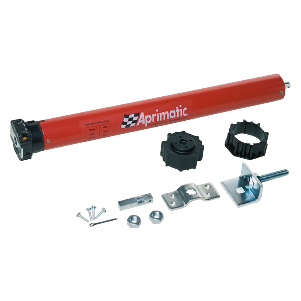ELEKTRISCHER ROHRMOTOR FÜR ROLLLÄDEN 'ROLLER KIT REVOLUX 45S' Drehmoment 50 Nm - max. 90 kg - 230W