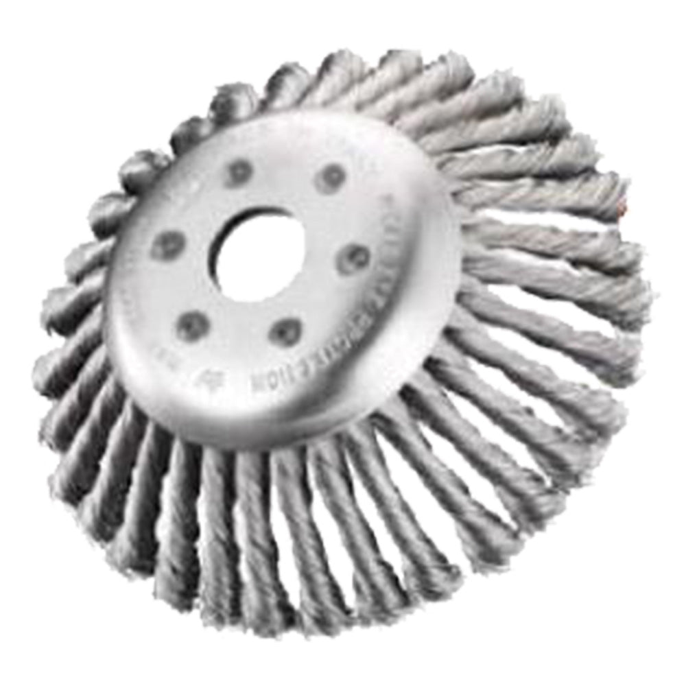 BROSSE CONIQUE POUR DÉBROUSSAILLEUSE ø mm 200 - fils 36 torons