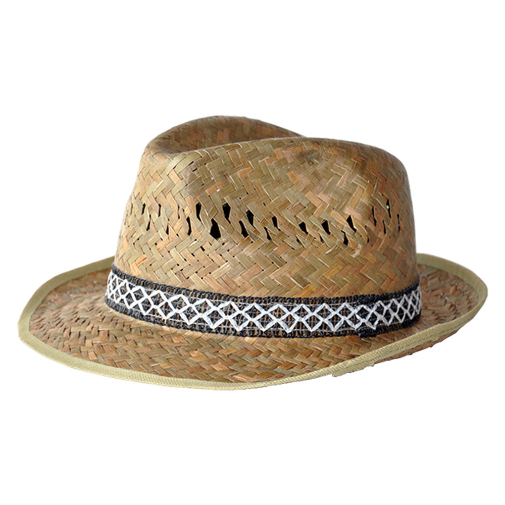 CHAPEAU DE PAILLE « ALPINO » taille 56