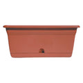 Rechteckiger Balkonkasten 40 x 20 x 18 cm   8 Liter