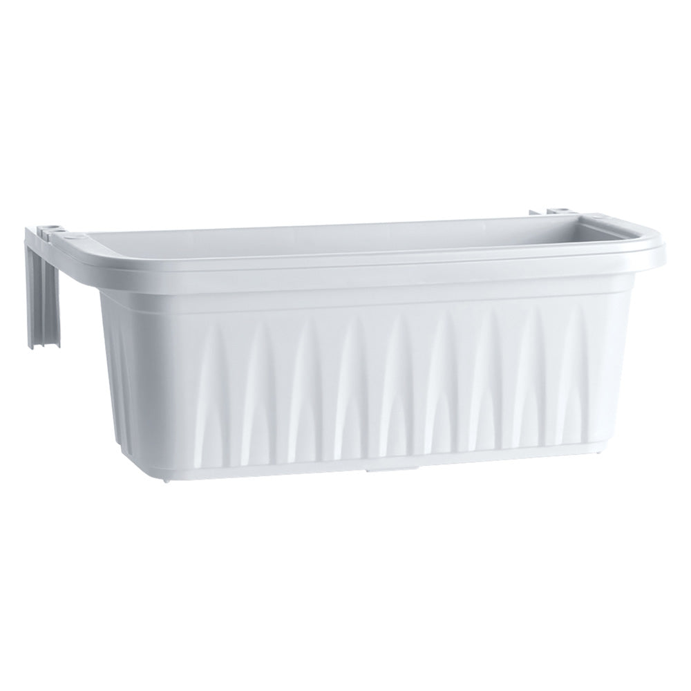 Jardinière rectangulaire "RONDINE" 50x20xh.18,5 cm - 11 litres terre cuite