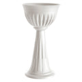 VASO PVC A COLONNA Ø cm 43 x h.74,5 lt.20 - grigio
