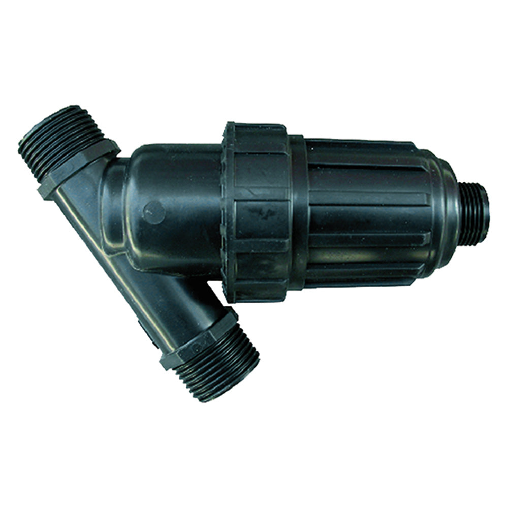 FILTRO IN LINEA 'YEV' attacchi filetto maschio 11/4