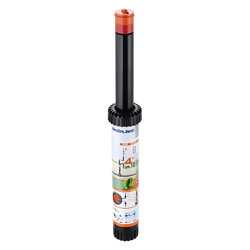 ARROSEUR ESCAMOTABLE STATIQUE RÉGLABLE BANDE CENTRALE Art. 90109 - 4 hauteur cm 10
