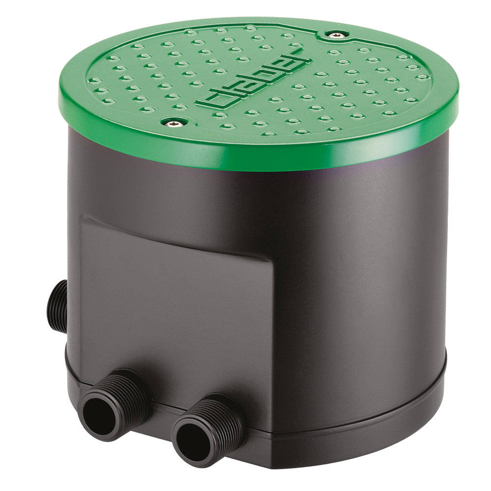 REGARD CIRCULAIRE AVEC PROGRAMMATEUR « HYDRO 4 » Art. 90829 - Ø 20 / h.15,3 cm