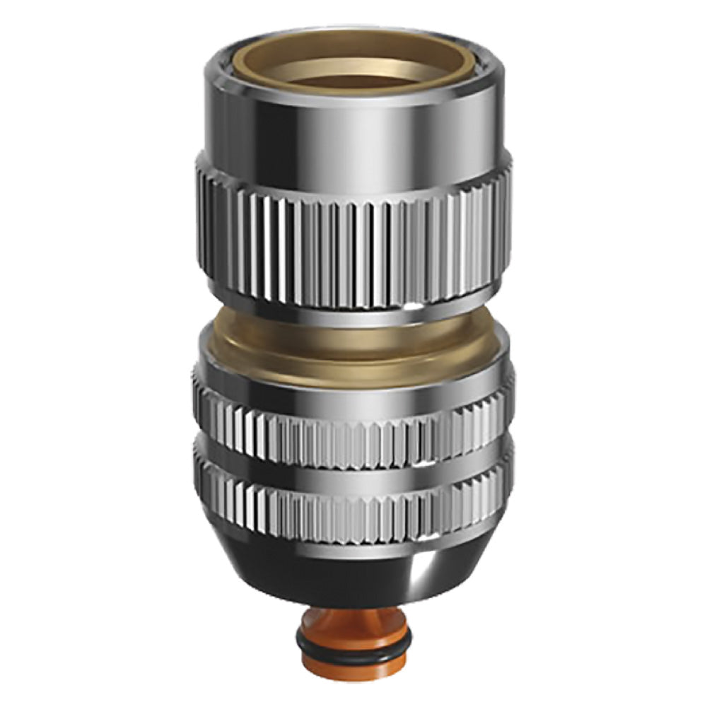 RACCORD RAPIDE AQUASTOP EN MÉTAL Art. 9611 - 1/2-5/8 blister