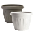 POT ROND ø 25 x H.18,5 L. 5,7 - blanc