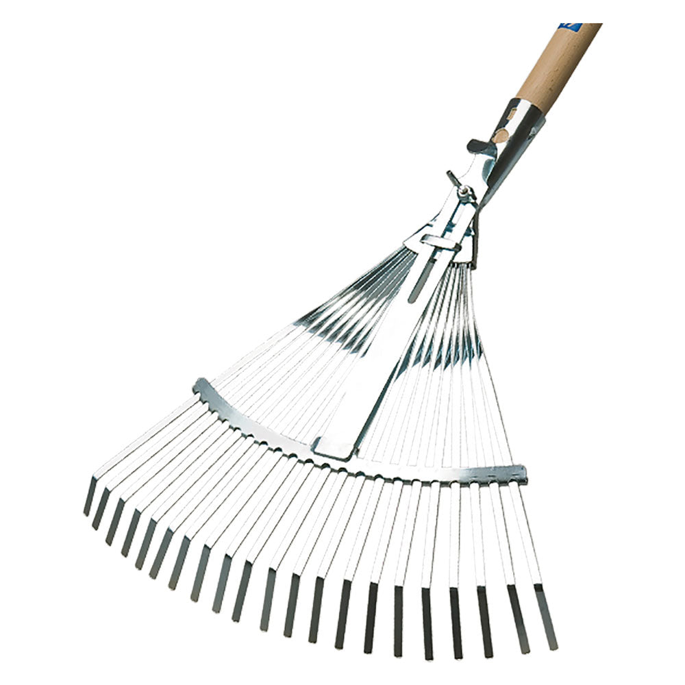 VERSTELLBARER GARTENBESEN, 21 ZINKEN